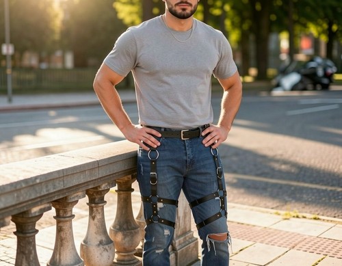 Harnais tenue cosplay - , ceinture